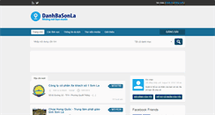 Desktop Screenshot of danhbasonla.net