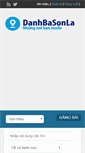 Mobile Screenshot of danhbasonla.net